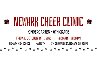 K-5 Cheer Clinic set for October 14