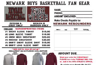 Boys Basketball Fan Gear now available