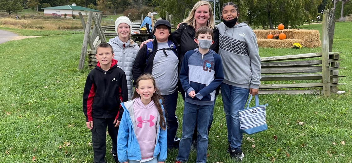 Carson students visited Dawes Arboretum