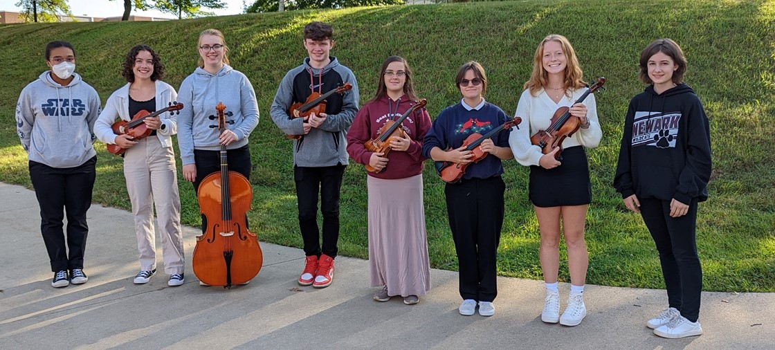 NHS students qualify for Regional Orchestra